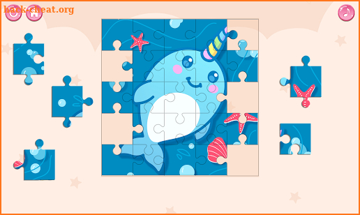 Kawaii Puzzle Game screenshot