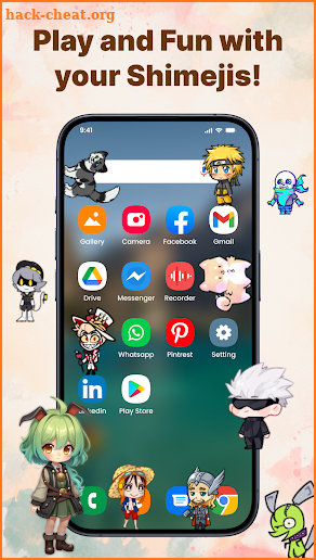 Kawaii Shimeji Screen Pet screenshot