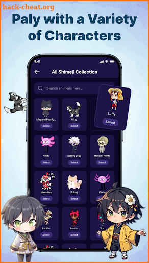 Kawaii Shimeji Screen Pet screenshot