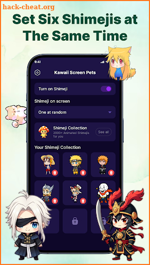 Kawaii Shimeji Screen Pet screenshot