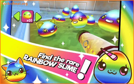 Kawaii Slime Farmer - Rancher Rainbow Unicorn 3D screenshot