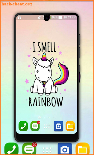 Kawaii Unicorn Wallpaper screenshot