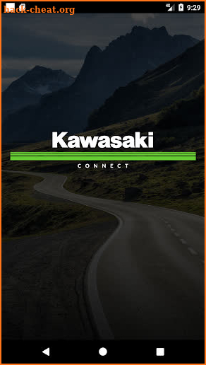 Kawasaki Connect Mobile App screenshot