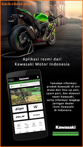 Kawasaki Indonesia screenshot
