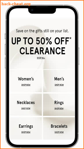 Kay Jewelers Shopping screenshot