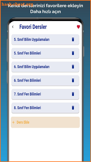 Kazanım Mobil - Yıllık Planlar screenshot