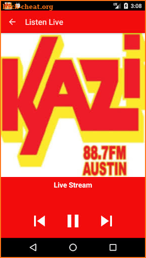 KAZI 88.7FM Austin Radio screenshot