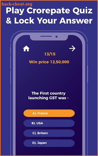 KBC 2018 - Millionaire Trivia Quiz Game Online screenshot