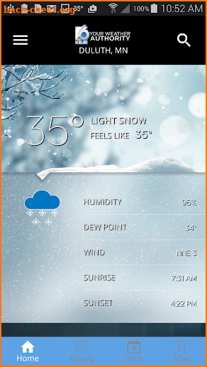 KBJR 6 Weather screenshot