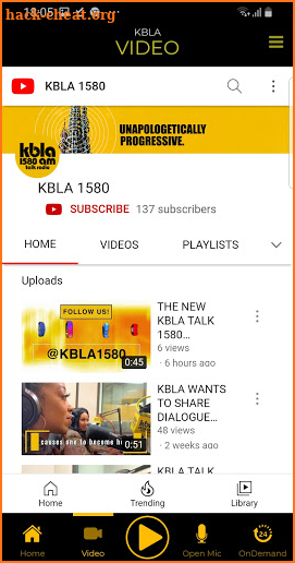 KBLA Talk 1580 screenshot