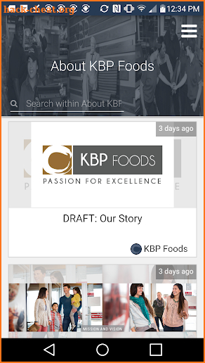 KBP Connect screenshot