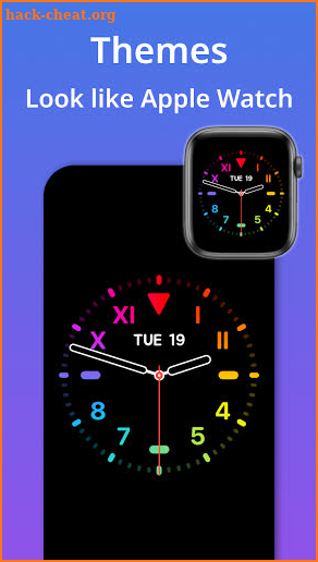 Kclock: Clock Live Wallpaper iOS 14 - Watch OS 7 screenshot