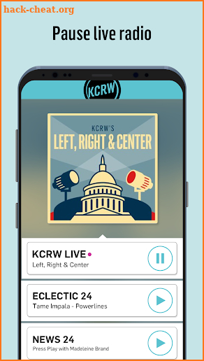 KCRW screenshot