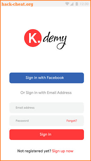 Kdemy - Template screenshot
