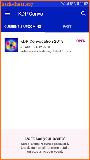 KDP Convocation screenshot
