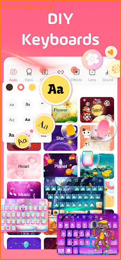 Kebo Keyboard : Emoji, Fonts screenshot