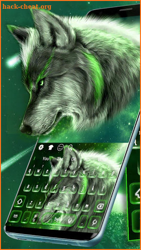 Keen Wolf 3D Keyboard screenshot
