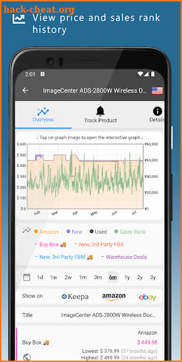 Keepa - Amazon Price Tracker screenshot