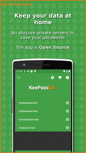 KeePassDX screenshot