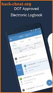 KeepTruckin Electronic Logbook screenshot
