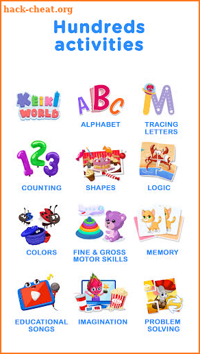 Keiki - ABC Letters Puzzle Games for Kids & Babies screenshot