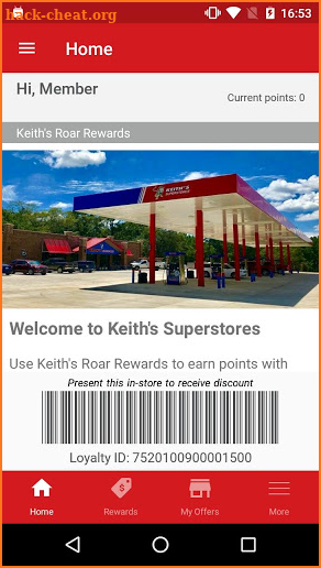 Keith's Superstores screenshot