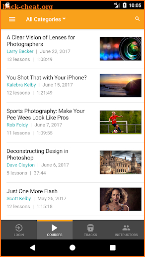 KelbyOne App screenshot