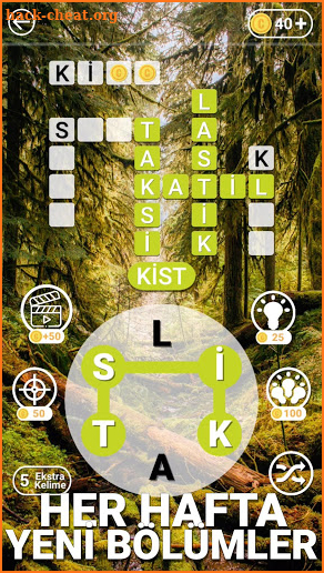 Kelime Dünyasında Gezmece - Sözcük ve Kelime Oyunu screenshot