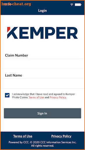 Kemper Photo Claims screenshot