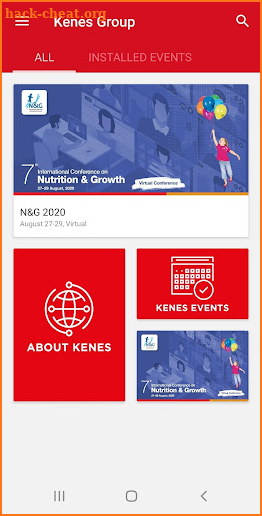 Kenes Events screenshot