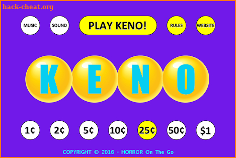 Keno Casino screenshot