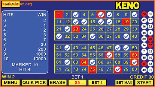 Keno Games OFFLINE FREE - Vegas Casino screenshot