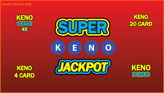 Keno Super Jackpot screenshot