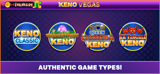 Keno Vegas screenshot
