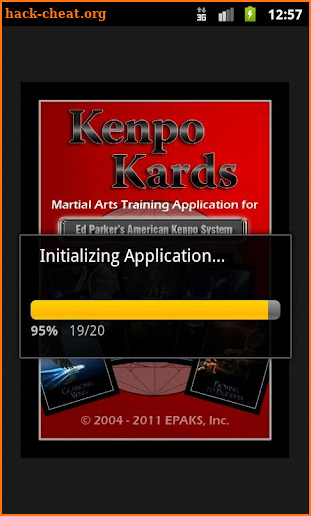 Kenpo Kards - Tablet screenshot