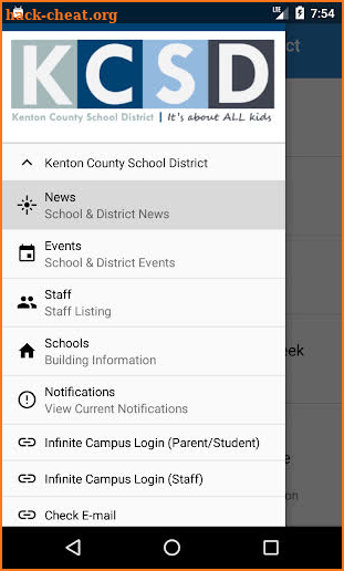 Kenton County School District screenshot