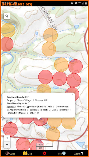Kentucky Mushroom Forager Map Morels Chanterelles screenshot