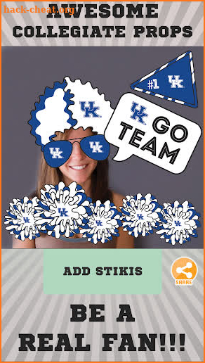 Kentucky Wildcats Selfie Stickers screenshot
