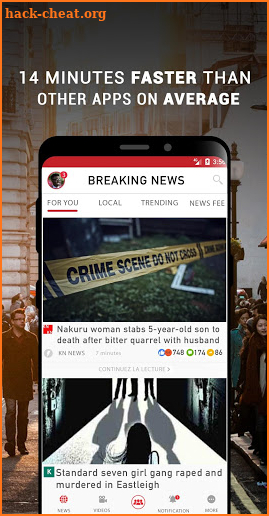 Kenya Breaking News screenshot