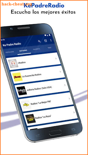 KePadreRadio screenshot