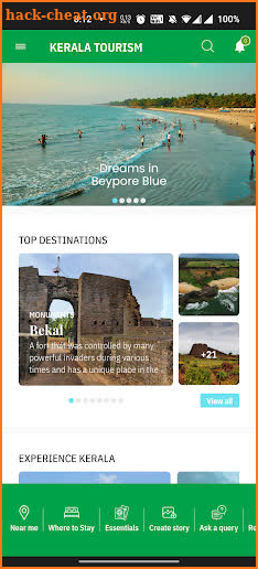 Kerala Tourism screenshot