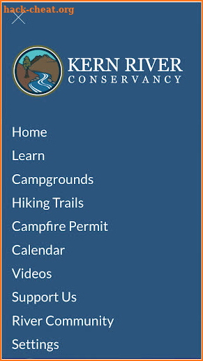 Kern River Conservancy screenshot