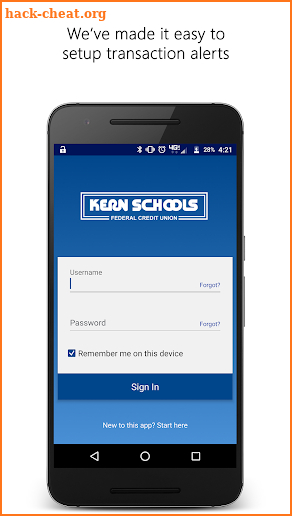 Kern Schools Card Alert screenshot