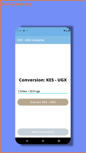 KES to UGX Converter screenshot