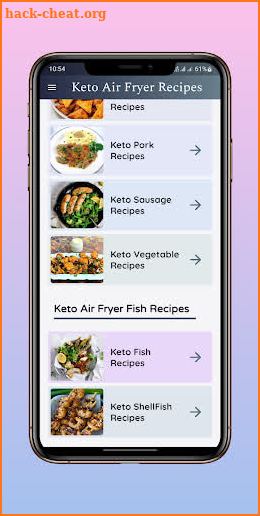 Keto Air Fryer Recipes [PRO] screenshot