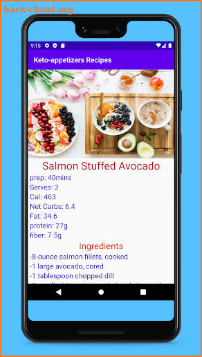 Keto-appetizers Recipes screenshot