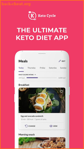 Keto Cycle: Keto Diet Tracker screenshot