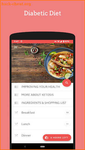 Keto Diabetic Cookbook screenshot