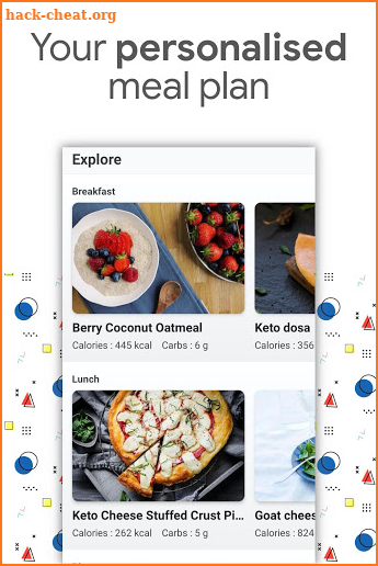 Keto diet app - Veg keto recipes screenshot