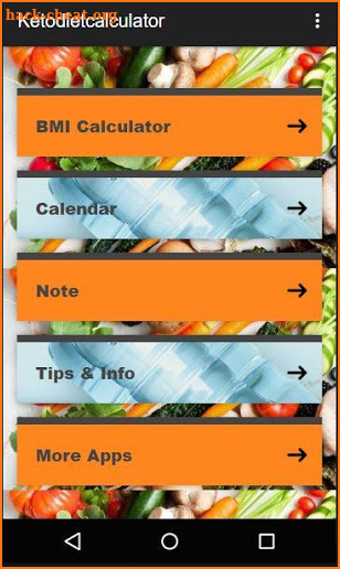 Keto Diet Calculator screenshot